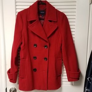 Lands End Wool Coat
